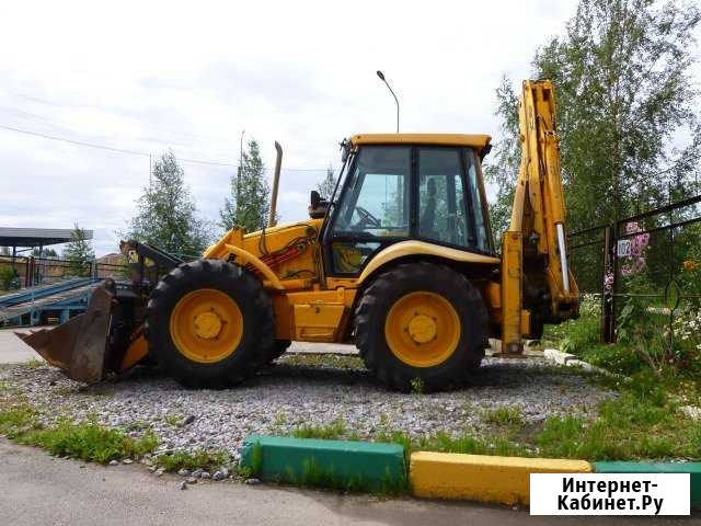 Экскаватор Погрузчик JCB 4cx + узкий ковш + вилы Великий Новгород - изображение 1
