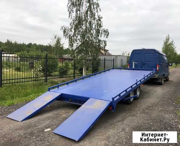 Аренда прокат прицеп (лафет, автовоз ) Санкт-Петербург - изображение 1