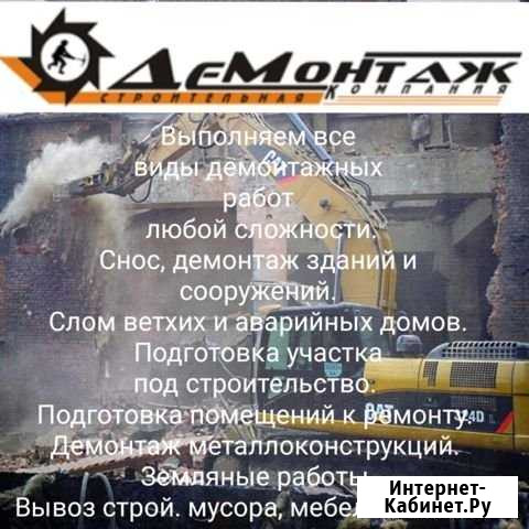 Демонтажники. Снос, Слом, разбор зданий/стен, поло Пенза - изображение 1