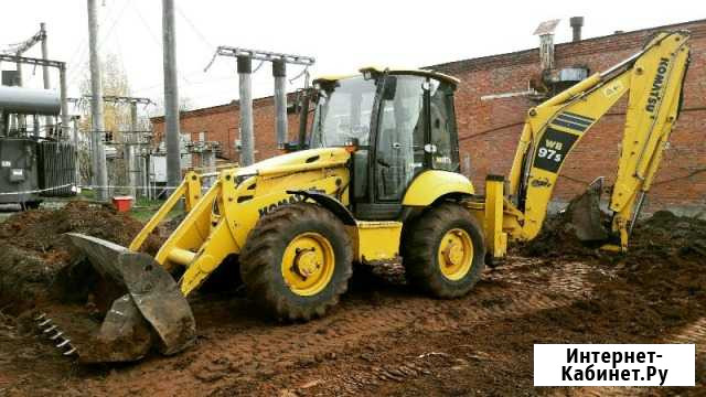 Аренда Экскаватора-погрузчика komatsu wb97s Барда - изображение 1