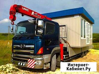 Манипулятор-Грузовик с Краном Перевозка Негабарита Хабаровск - изображение 1