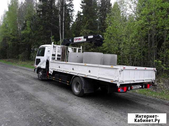 Грузоперевозки,манипулятор,кран,кму Петрозаводск - изображение 1