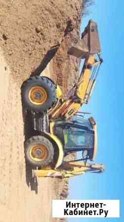 Аренда трактора jcb планировка благоустройство Истра