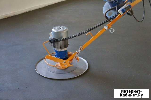 Стяжка пола полусухая, штукатурка стен по маякам Челябинск - изображение 1