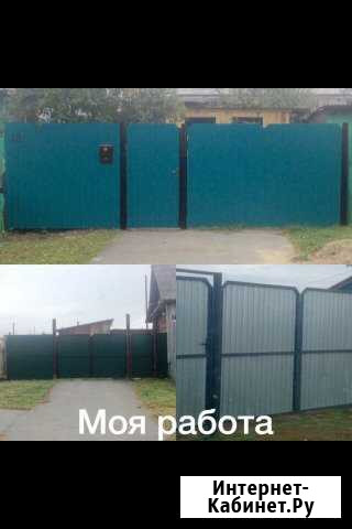 Монтаж заборов и ворот Тюмень - изображение 1