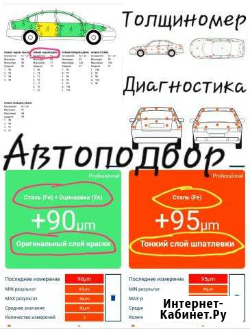 Толщиномер. Автоподбор. Диагностика Новосибирск - изображение 1