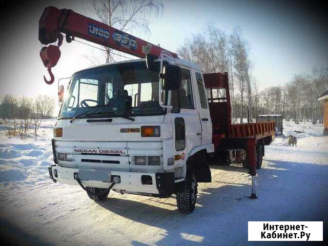 Услуги самогруза, кран-манипулятор Барнаул - изображение 1