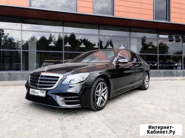Аренда автомобиля Mercedes S222 с водителем Москва - изображение 1