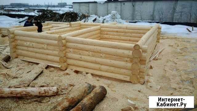 Строительство деревянных домов рубка бань Марфино - изображение 1