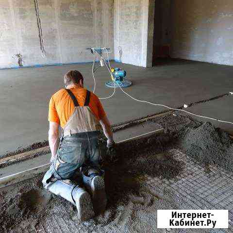 Стяжка пола за 1 день Грозный