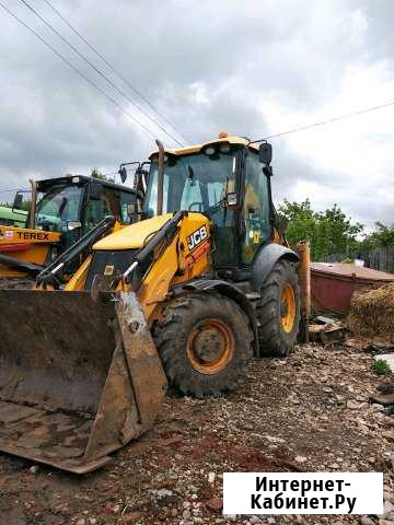 Аренда экскаватора погрузчика JCB, (terex) гидрокл Пермь - изображение 1
