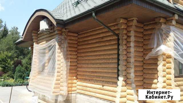 Шлифовка, покраска домов Серпухов - изображение 1