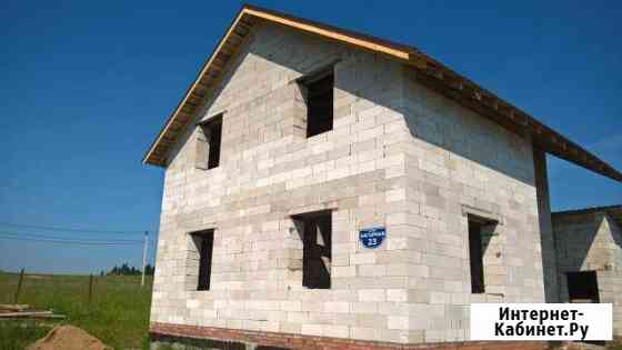 Строительство домов коттеджей из блоков Пермь