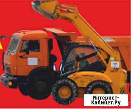 Услуги минипогрузчика, камаза-самосвала Новосибирск