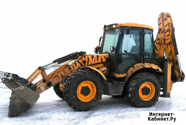 Уборка снега (услуги экскаватора погрузчика JCB 3) Киров - изображение 1