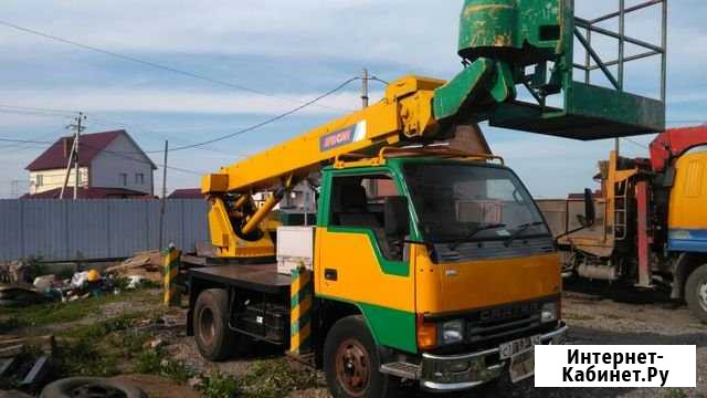 Услуги Аренда Автовышки до 22 метров Кемерово - изображение 1
