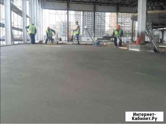 Полусухая (механизированная) стяжка пола Геленджик