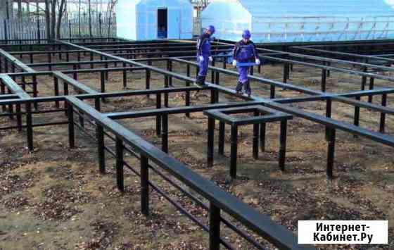 Монтаж винтовых свай Москва