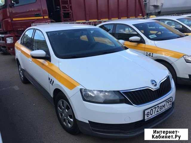Аренда автомобиля шкода рапид под такси Москва - изображение 1