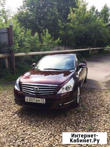 Nissan teana на свадьбы и мероприятия Саранск - изображение 1
