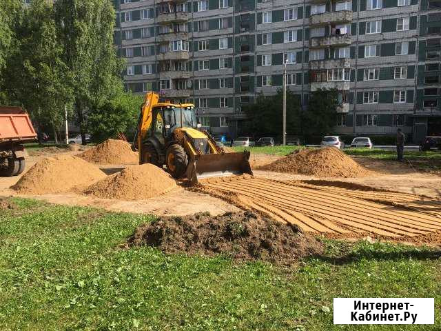 Экскаватор-погрузчик Камаз самосвал Асфальтировани Клин - изображение 1