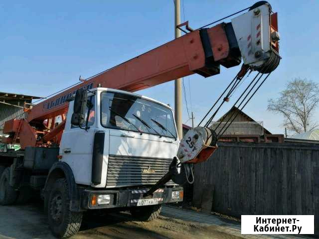 Услуги Автокрана 25 тонн 14 тонн, грузоперевозок Хабаровск - изображение 1