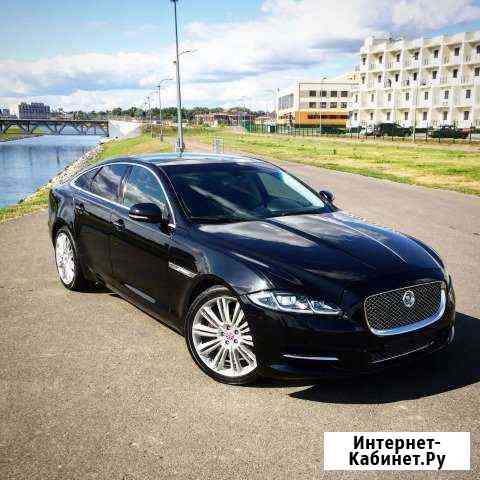 Прокат Аренда Jaguar XJ New ягуар люкс премиум Казань