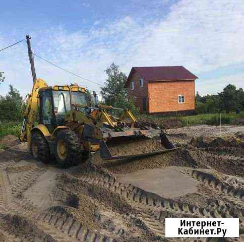 Аренда экскаватора погрузчика Дубровка