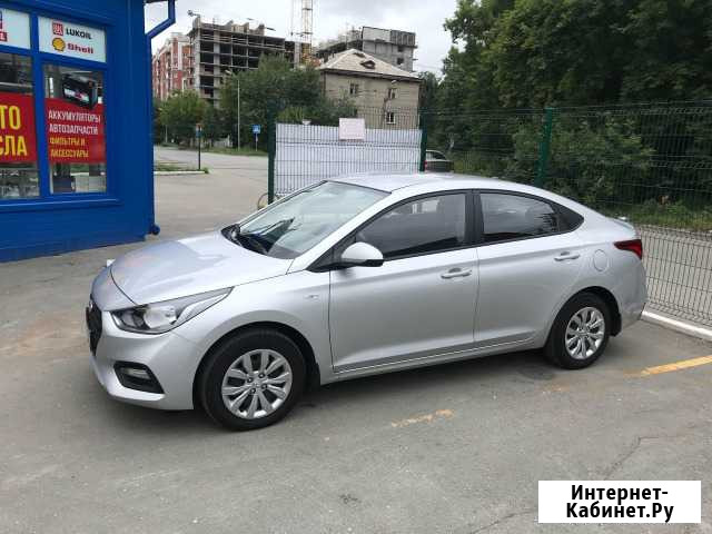 Аренда авто Hyundai Solaris 2018 год Новосибирск - изображение 1