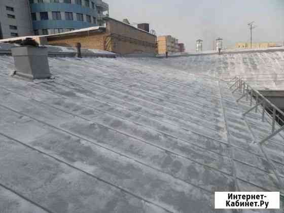 Сброс снега с крыш Новосибирск