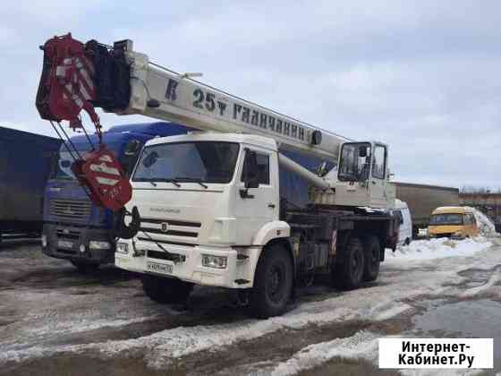 Аренда автокрана вездеход 25 т 28 метров Саранск