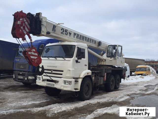 Аренда автокрана вездеход 25 т 28 метров Саранск - изображение 1