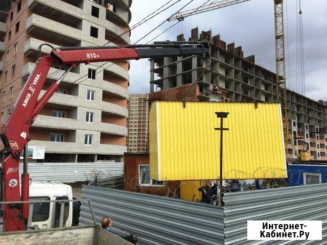 Перевозка бытовок, контейнеров негабарит Краснодар - изображение 1