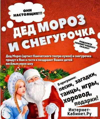 Дед Мороз и Снегурочка Елизово - изображение 1