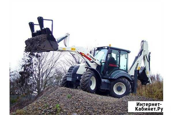 Экскаватор-погрузчик Terex-970Elite и самосвал Белгород - изображение 1