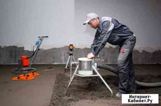 Полусухая стяжка пола Казань