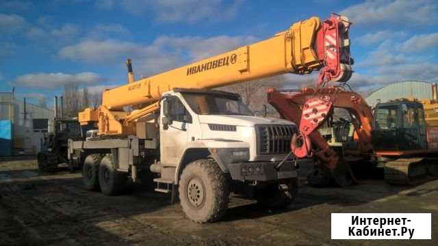Услуги автокран 25 тонн 32 метра Тюмень - изображение 1