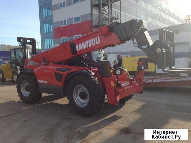 Аренда телескопического погрузчика Manitou 1840 Санкт-Петербург - изображение 1