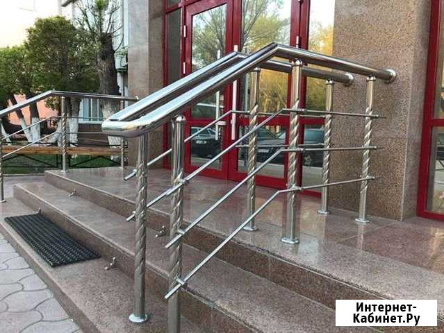 Ограждение из нержавеющей стали Краснодар - изображение 1