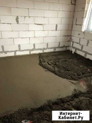 Полусухая стяжка пола Уфа - изображение 1