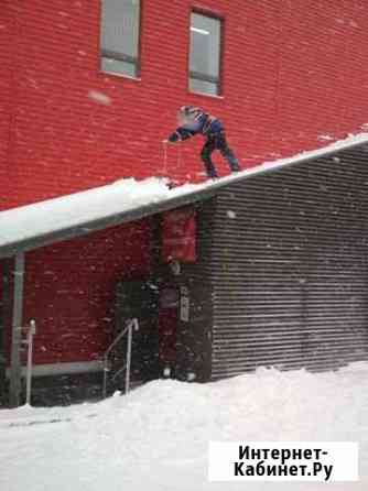 Чистка крыш от снега Новосибирск