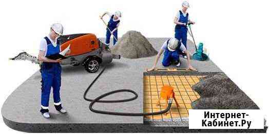 Полусухая стяжка пола Ижевск