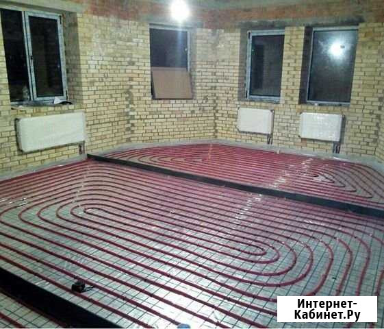 Монтаж отопления и водоснабжения под ключ Гиагинская - изображение 1