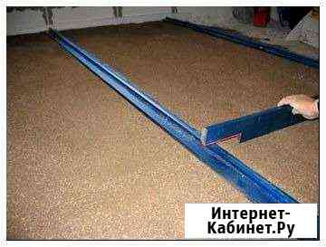 Сухая стяжка пола Москва
