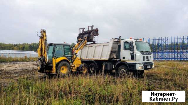 Экскаватор трактор самосвал песок грунт щебень Ногинск - изображение 1
