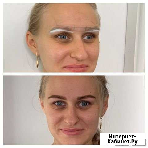 Коррекция и окрашивание бровей Колпино - изображение 1