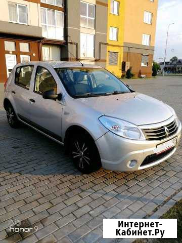 Аренда авто Renault Sandero, 2013 г, с выходным Калининград - изображение 1