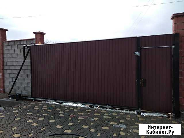 Ремонт монтаж автоматических ворот Симферополь - изображение 1