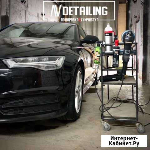 Полировка авто. Химчистка. Жидкое стекло. Керамика Псков - изображение 1
