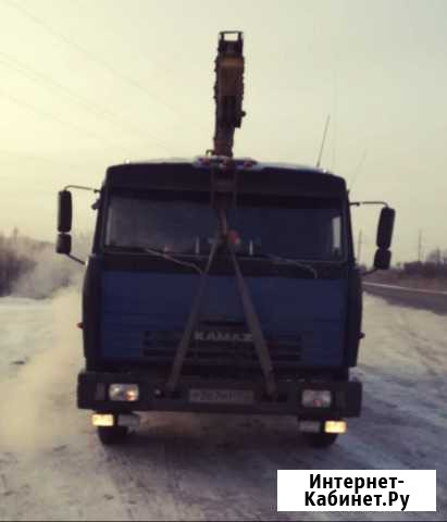 Услуги манипулятора камаз 10 Т. город-межгород Тобольск - изображение 1